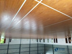懸浮式籃球場(chǎng)館木地板施工步驟