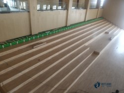 懸浮式籃球體育木地板施工步驟