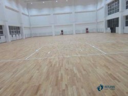 懸浮式籃球館地板施工隊