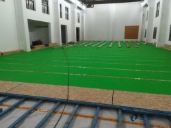 專業(yè)運(yùn)動(dòng)場地木地板施工步驟