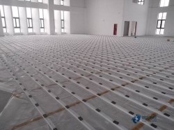 懸浮式體育場地木地板施工方案