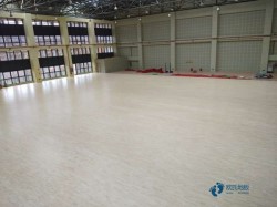 懸浮運動型地板施工隊