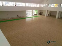 懸浮式籃球場(chǎng)木地板施工步驟